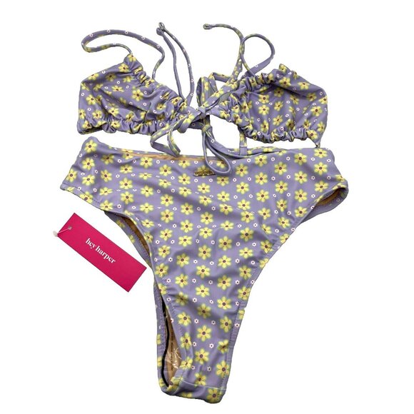 NWT S Hey Harper Maldives High Waisted Bikini - Picture 1 of 5